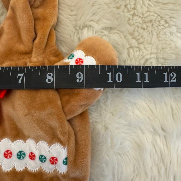 Christmas Gingerbread Pet Costume Gingersnap Hooded Dog Cat Small - Picture 5 of 6